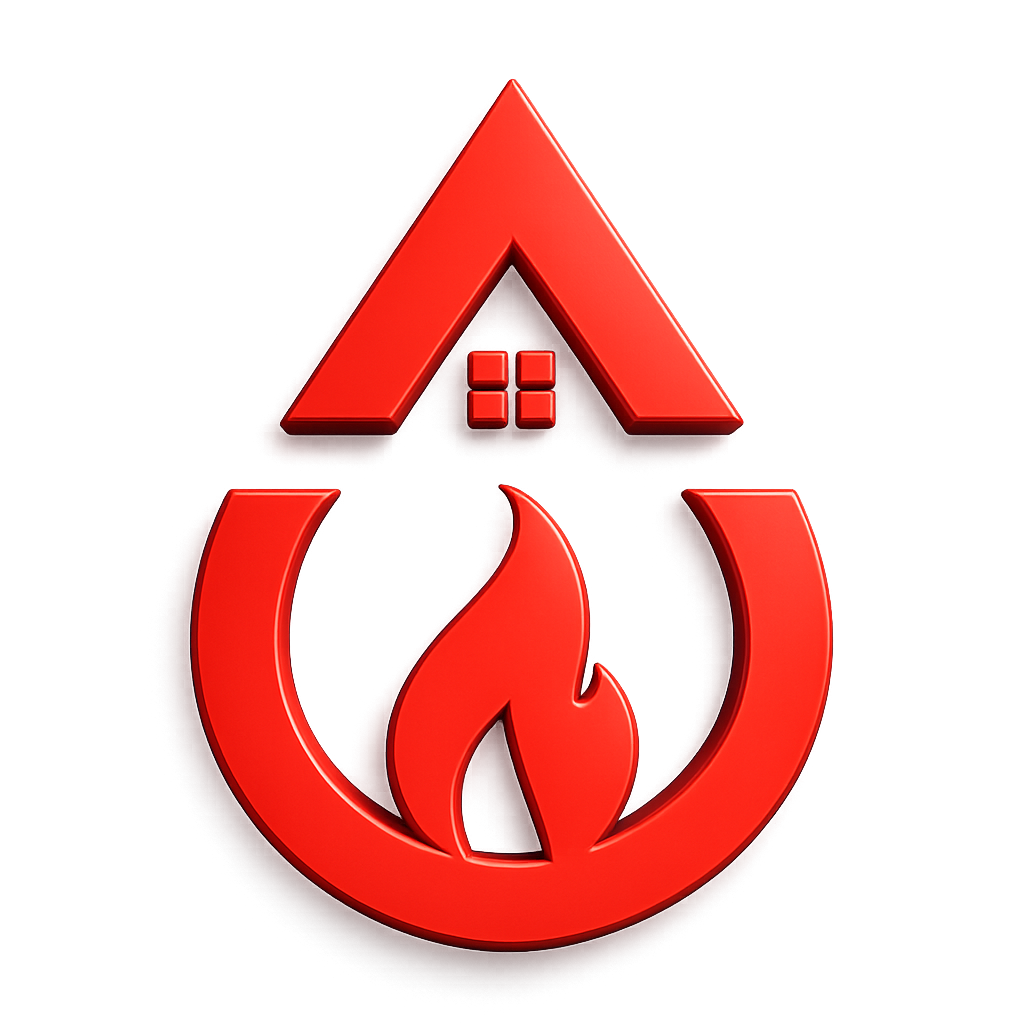Oregon Fire & Water Logo
